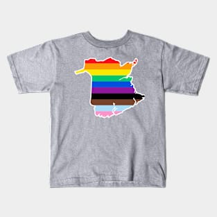 New Brunswick Canada Pride Kids T-Shirt